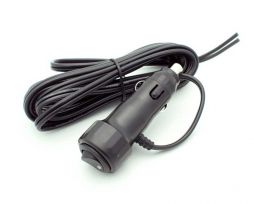 12V Cig. Lighter Plug w/ 10' 18 AWG Wire - Philmore Mfg. 48-795
