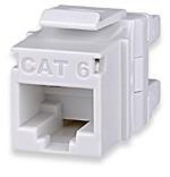 Cat 6 MT-Series Unscreened Keystone Jack, Orange - Signamax KJ458MT-C6C-OR