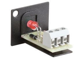 LED Indicator - Red - Terminal block connections - Radio Design Labs AMS-LEDR