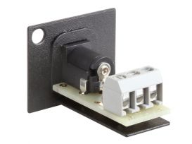Power Jack Assy for 24 V power supplies - Terminal block connections - Radio Design Labs AMS-PJ1