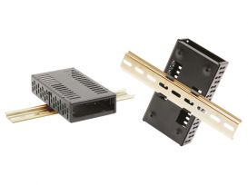 Flat-Pak DIN Rail Adapter - Radio Design Labs DRA-35F