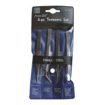 4 Pc. Tweezer Set - Eclipse Tools 900-204