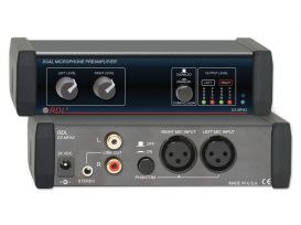 Switched Mic Preamp - 35 to 65 dB Gain - Radio Design Labs STM-2X