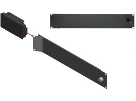 Rear rack rail mounting kit for any FLAT-PAK module - Radio Design Labs FP-RRB1