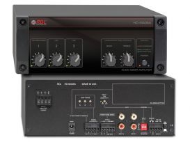 35 Watt Audio Power Amplifier - 25 V, 70 V, 100 V Outputs - Radio Design Labs HD-PA35UA