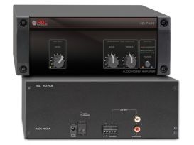 35 Watt Audio Power Amplifier - 25 V, 70 V, 100 V Outputs - Radio Design Labs HD-PA35A