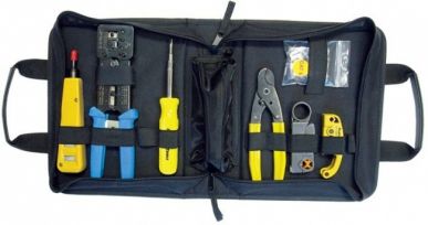 PRO Twisted Pair & Coaxial Tool Kit - Platinum Tools 90124