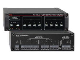 Audio Distribution Amplifier - Balanced/Unbalanced - 2x8, 1x16 - Radio Design Labs RU-ADA8D