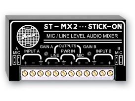 5 Input Mic/Line Mixer w/Phantom - Mic and Line Out - Radio Design Labs RU-MX5ML