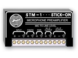 Adjustable Gain Mic Preamp - 35 to 65 dB Gain - Radio Design Labs STM-2
