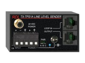 Active Distributor - Twisted Pair Format-A - RDL Format-A input to Four outputs - Radio Design Labs RU-TPDA