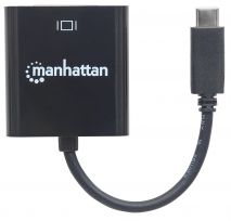 USB-C 3.1 to DVI-I Fem Converter - Manhattan Computer Products 152051