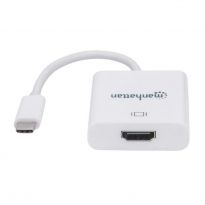 USB-C to HDMI Adaptor up to 3840x2160p@30Hz - Manhattan Computer Products 152921