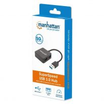 4-port SuperSpeed USB 3.0 Hub - Manhattan Computer Products 162296