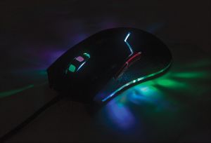 Wired Optical Gaming Mouse with LEDs - Manhattan Computer Products 176071