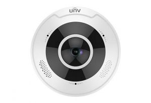 12MP Ultra HD Infrared Vandal-resistant Fisheye Fixed Dome Camera - Uniview Technology IPC86CEB-AF18KC-IO