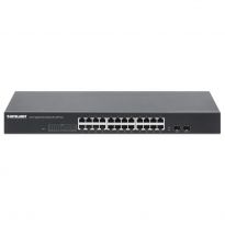 24-Port Gigabit Ethernet Switch with 2 SFP Ports - Intellinet 561877