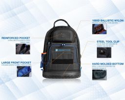 Technician's Tool Bag Backpack - Jonard Tools BP-100