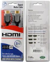 HDMI M/M V.1.4 30AWG 1 meter - Pan Pacific Enterprises HD4-AA1-P