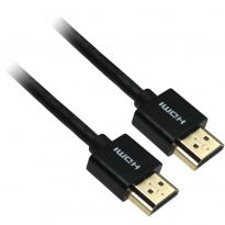 7 ft. Slim Hi-Speed HDMI with Ethernet - Tri-Tek Electronics HDMI-14S-7-BK