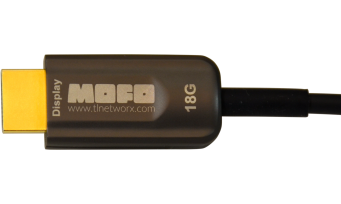 HDMI 2.0 4K -- 30m length -- plenum rated -- MM core for future upgrade - TechLogix Networx MOFO-HD20-30