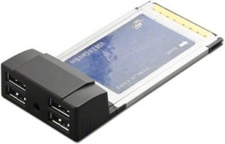 PCMCIA USB 2.0 4 PORT CARDBUS ADAPTOR - Pan Pacific Enterprises PCM-USB-204A