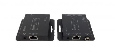50M 4K or 70M 1080p HDMI with IR Extender over Cat5e/6 - Simplified MFG REX2.1