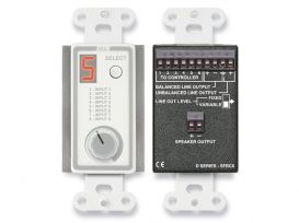 Audio Selector for SourceFlex Distributed Audio System - Black - Radio Design Labs DB-SFRC8L