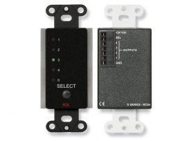 Remote Channel Selector - 4 Channels - controls RU-ASX4D/R - Radio Design Labs D-RCS4