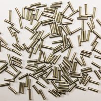 Uninsulated Wire Ferrules, 24 AWG x 5mm, 1000 pcs