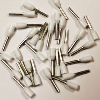 Insulated White Wire Ferrules, 18 AWG x 14mm, 500 pcs