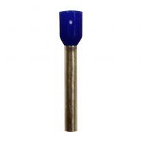 Insulated Blue Wire Ferrules, 14 AWG x 25mm, 100 pcs