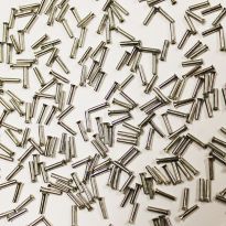 Uninsulated Wire Ferrules, 22 AWG x 5mm, 1000 pcs