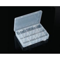 Plastic Box w/dividers 8 X 5.25 X 1.5 - Eclipse Tools 900-041