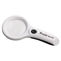  Handheld 2.5X/6X Dual Magnification LED Magnifier with Currency Detecting