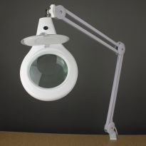2.25X(5D) 700 Lumen LED Table Clamp Magnifier Lamp