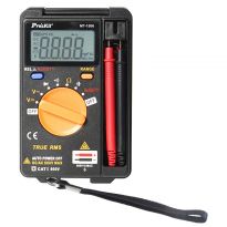 3-3/4 digits 3999 Counts Pocket Sized True RMS Auto Range Multimeter with Frequency, Capacitance, Resistance, Diode Tests