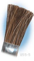Horse Hair Cleaning Brush - Trim Length: 1.9 cm - Brush Face: 0.6 x 1 cm (min order  5) MG Chemicals 855-5