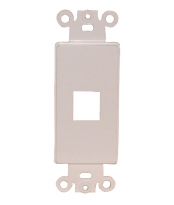 Double Gang Wall Plate Cover / Face Plate, White - Philmore Mfg. 75-2000