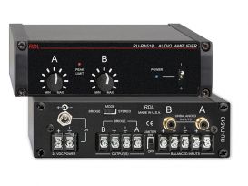 40 W Stereo Audio Power Amplifier with Power Supply - Includes North American Power Cord - Radio Design Labs TX-PA40D