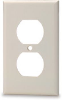 Single Gang 106 Type Faceplate Light Ivory - Signamax SKF-106