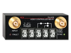 Manual Rmt Controlled Video Switch - 2x1 - BNC - Radio Design Labs TX-MVX